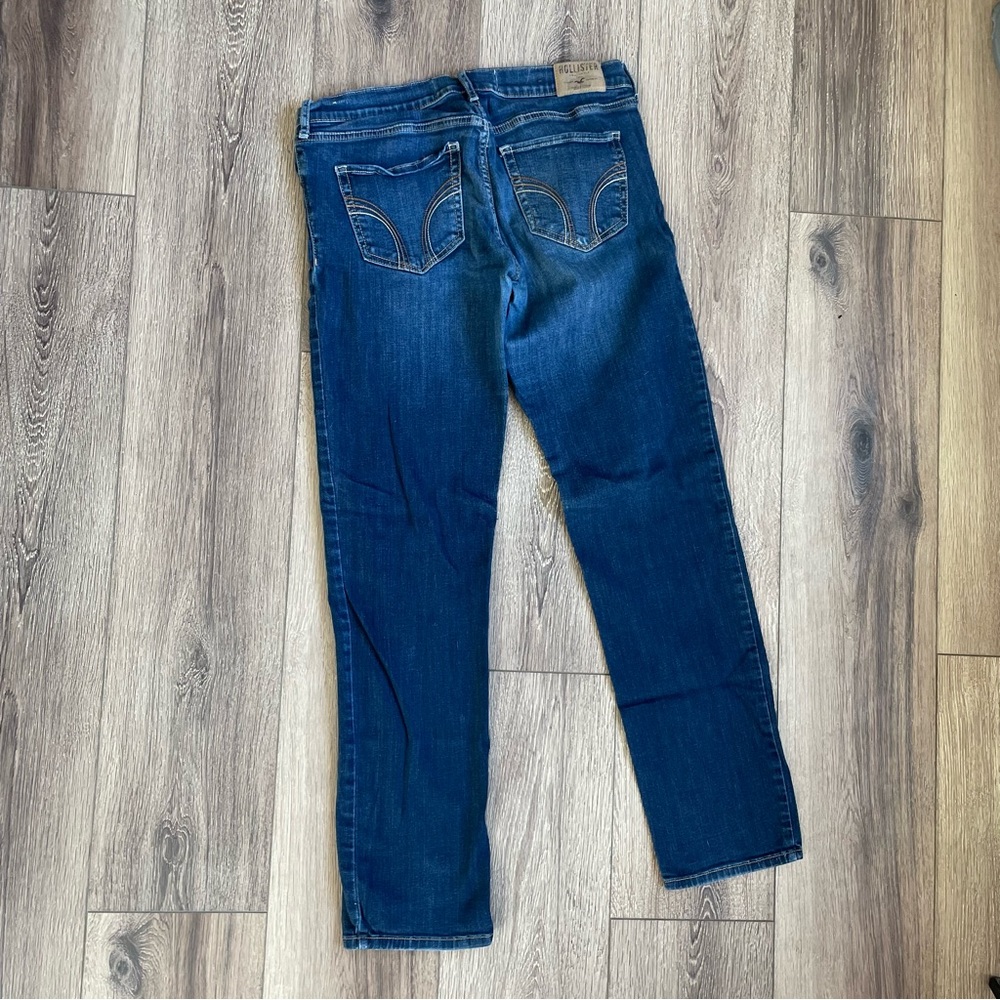Hollister Dark Wash Denim Jeans 11R 30x33 - Picture 3 of 4